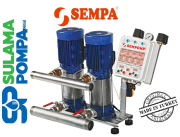 SEMPA SPL 100-07x2 7.5 HP 380V ÇİFT POMPALI HİDROFOR