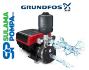 GRUNDFOS CMBE 6-62 2,HP 220V 2 LT TANKLI KADEMELİ FREKANS KONVERTÖRLÜ PAKET HİDROFOR