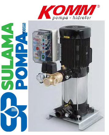 STAR 1xSD 100/7 T 7.5 HP 380V TEK POMPALI DÜŞEY MİLLİ HİDROFOR