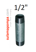 1/2 \'\' 11 CM GALVANİZ BORU NİPELİ