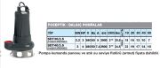 Sumak SDT40/2.5   4Hp 380V  Foseptik Dalgıç Pompa