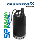 GRUNDFOS UNİLİFT CC 9 M1 - 1,1 HP 220V ATIK SU DRENAJ DALGIÇ POMPA (FLATÖRSÜZ)-96280969