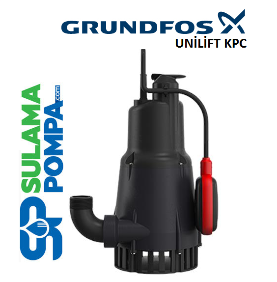 GRUNDFOS UNİLİFT KPC 600A - PLASTİK GÖVDELİ DRENAJ DALGIÇ POMPA-98864015