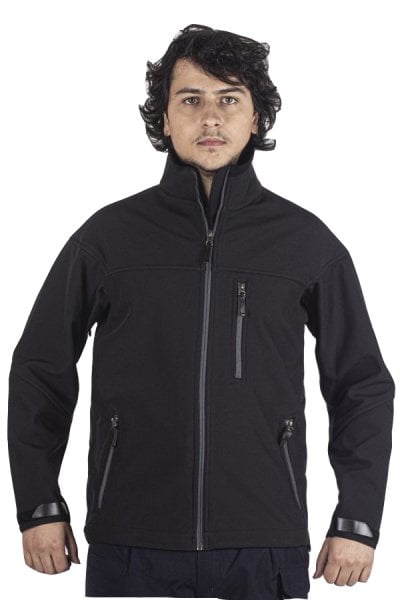 Wolfram Blizart SoftShell Mont Siyah-Mavi - 3XL