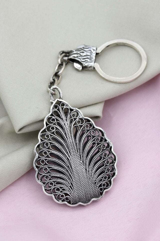 Telkari Gümüş Anahtarlık 003