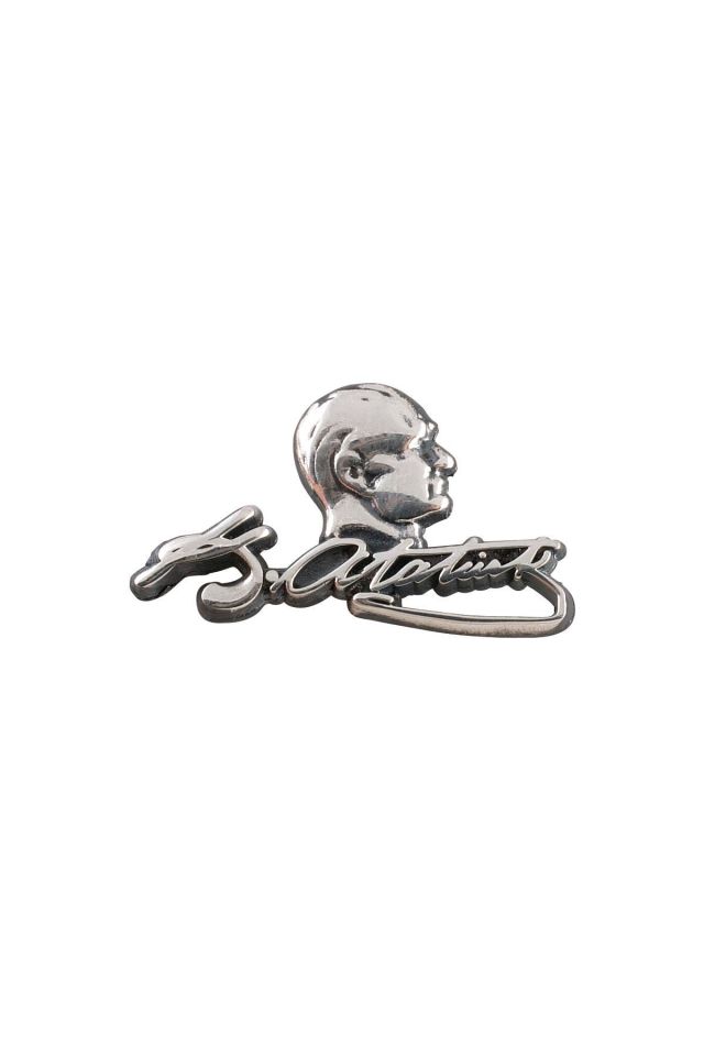 Kemal Atatürk İmzalı Gümüş Atatürk Rozeti 009