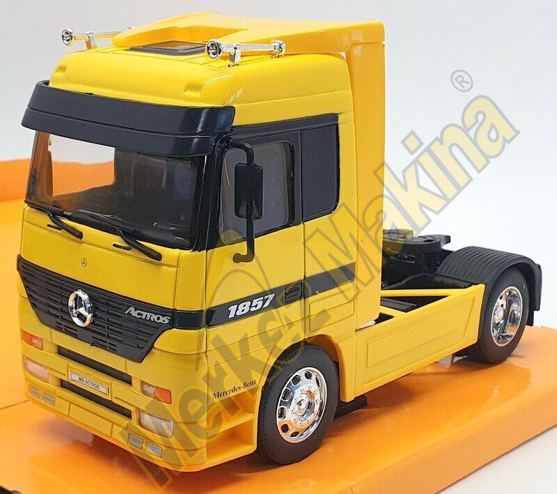 Weelly Mercedes Benz Actros Sarı 1:32