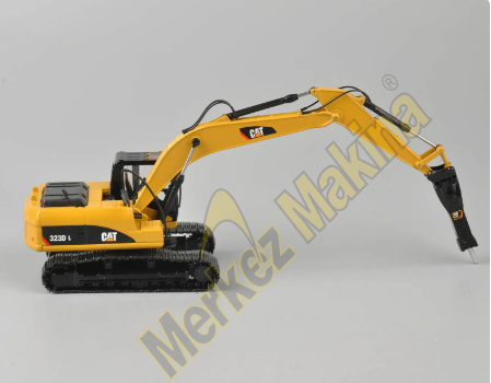 CAT 323D L HYDRAULIC EXCAVATOR with CAT H120E s HYDRAULIC HAMMER