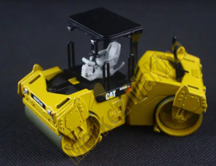 CAT CB-534D XW Vibratory Asphalt Compactor with Closed Cabin 1:50 55164