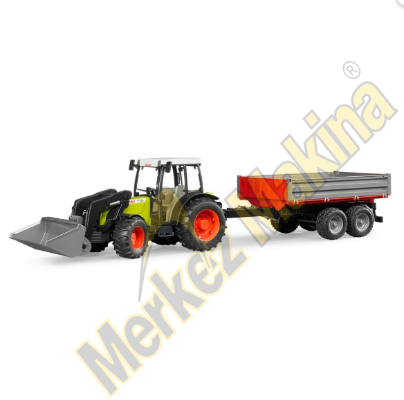 Bruder Claas Nectis 267F Traktör Römork