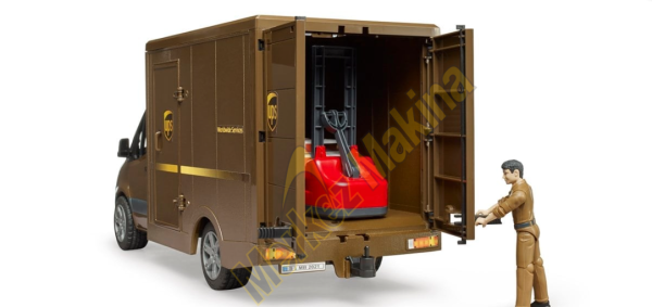Bruder Mercedes Benz Ups Kargo Transpalet
