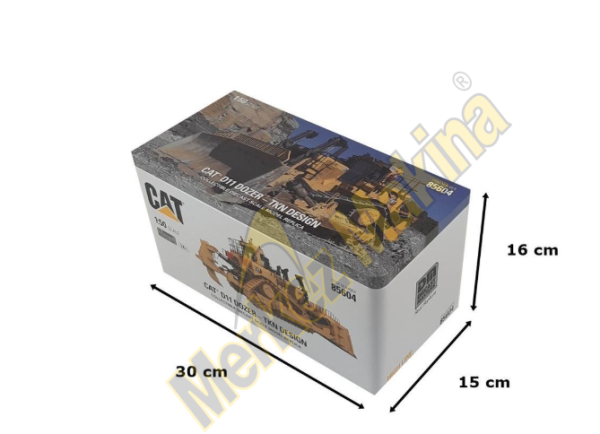 Cat D11 Dozer ,1/50 Ölçek Sergilemeye Hazır İş Makinası Modeli