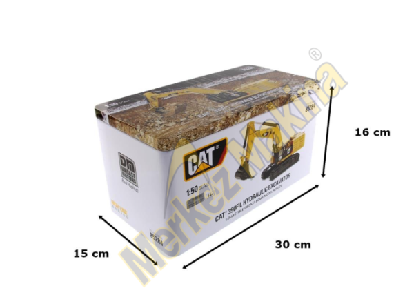 CAT  390FL Ekskavatör 1/50 Ölçek Sergilemeye Hazır İş Makinası Modeli