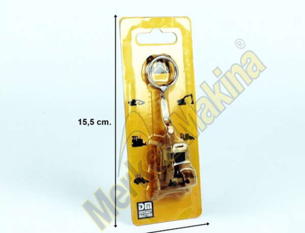 D8T Dozer Metal Anahtarlık