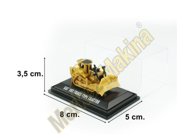 Mikro Serisi D8T Dozer ,Sergilemeye Hazır Metal İş Makinası Modeli