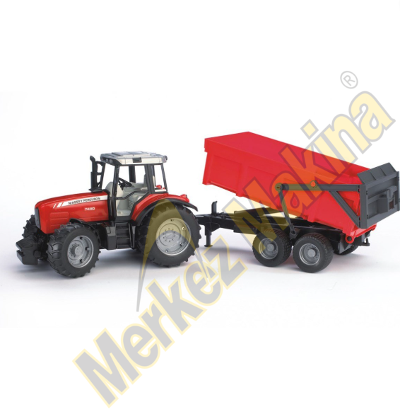 Bruder Massey Ferguson 7480 Traktör Ve Römork
