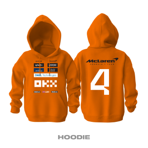 McLaren F1 Team: Orange Edition 2023 Kapüşonlu Hoodie