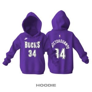 Milwaukee Bucks: Classic Edition 2022/2023 Kapüşonlu Hoodie