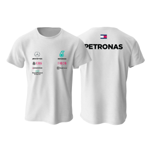 AMG Petronas F1 Team: White Crew Edition Tişört