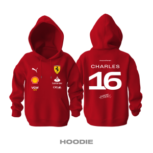 Scuderia Ferrari: Red Crew Edition 2023 Kapüşonlu Hoodie