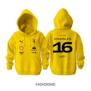 Scuderia Ferrari: Yellow Crew Edition 2023 Kapüşonlu Hoodie