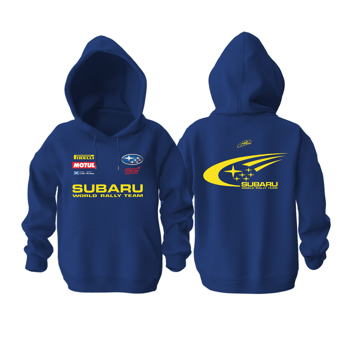 Subaru WRC Navy Edition 2023 Kapu onlu Hoodie