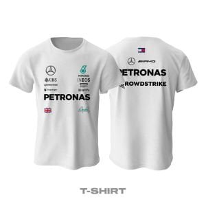 AMG Petronas F1 Team: W15 White Edition Tişört