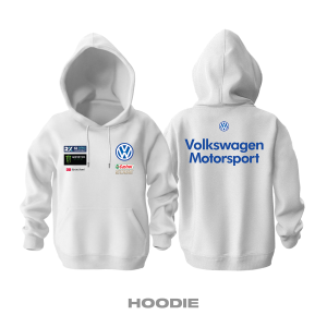 Volkswagen: Rallycross White Edition 2023 Kapüşonlu Hoodie