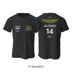 Aston Martin F1 Team: Black Crew Edition 2023 Tişört