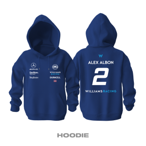 Williams Racing: Navy Crew Edition 2023 Kapüşonlu Hoodie