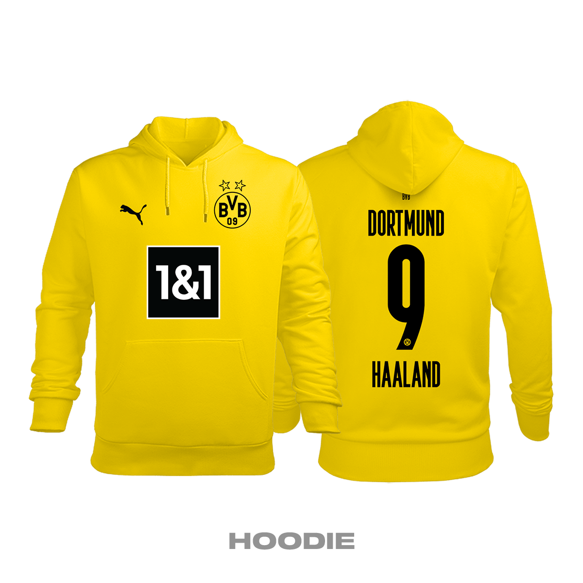 Borussia Dortmund Home Edition 2020 2021 Kap onlu Hoodie