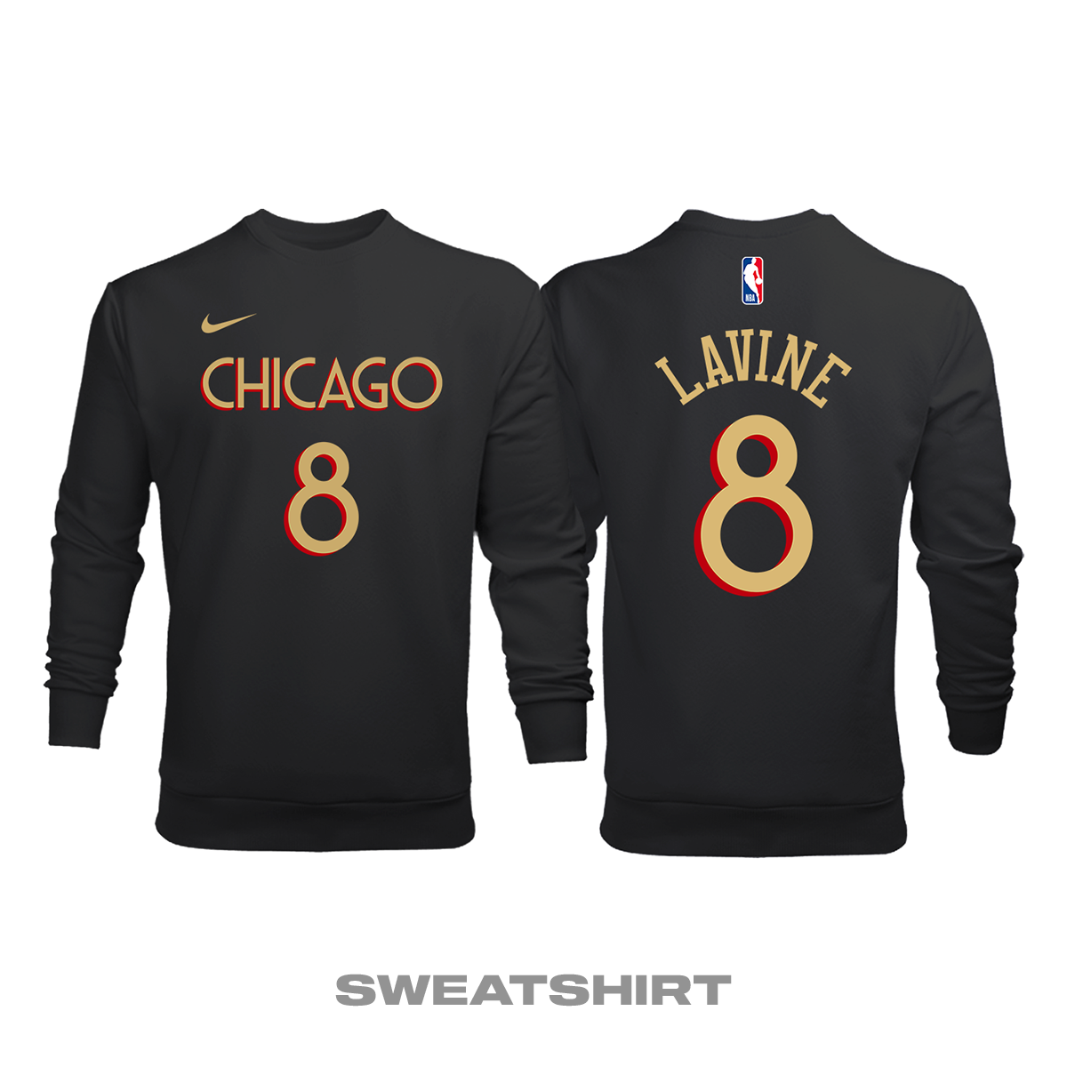 Chicago Bulls City Edition 2020 2021 Sweatshirt