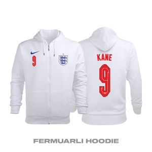 İngiltere: Home Edition 2019/2020 Fermuarlı Kapüşonlu Hoodie