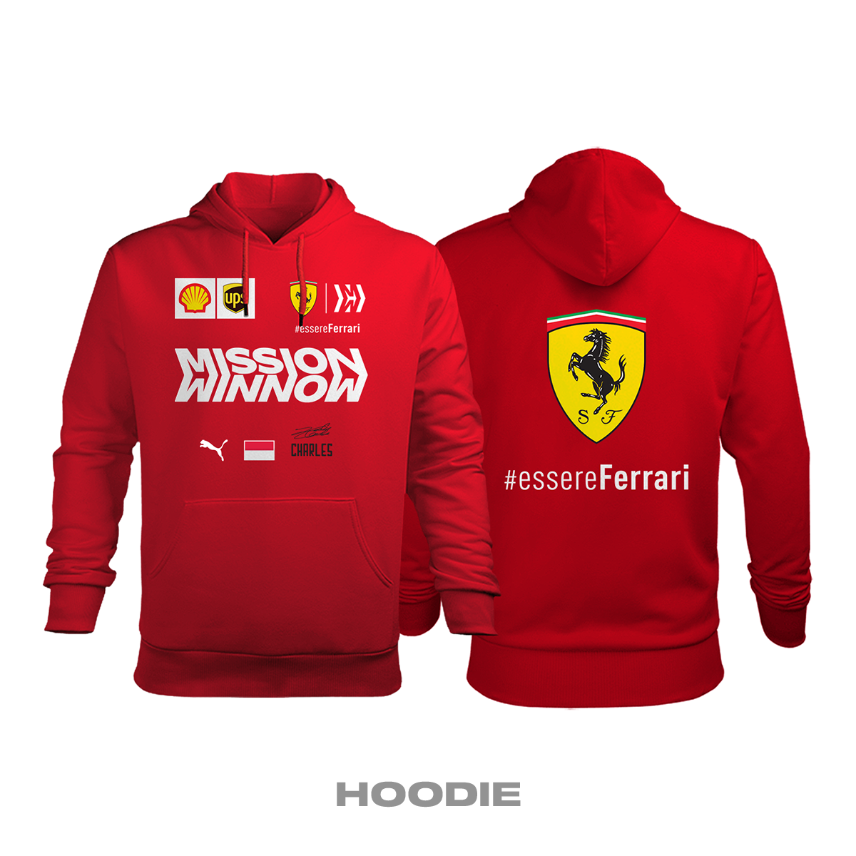Scuderia Ferrari: Red Edition 2020 Kapüşonlu Hoodie