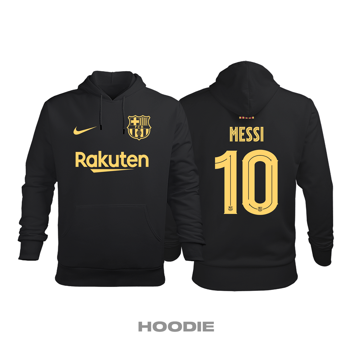 Barcelona: Away Edition 2020/2021 Kapüşonlu Hoodie