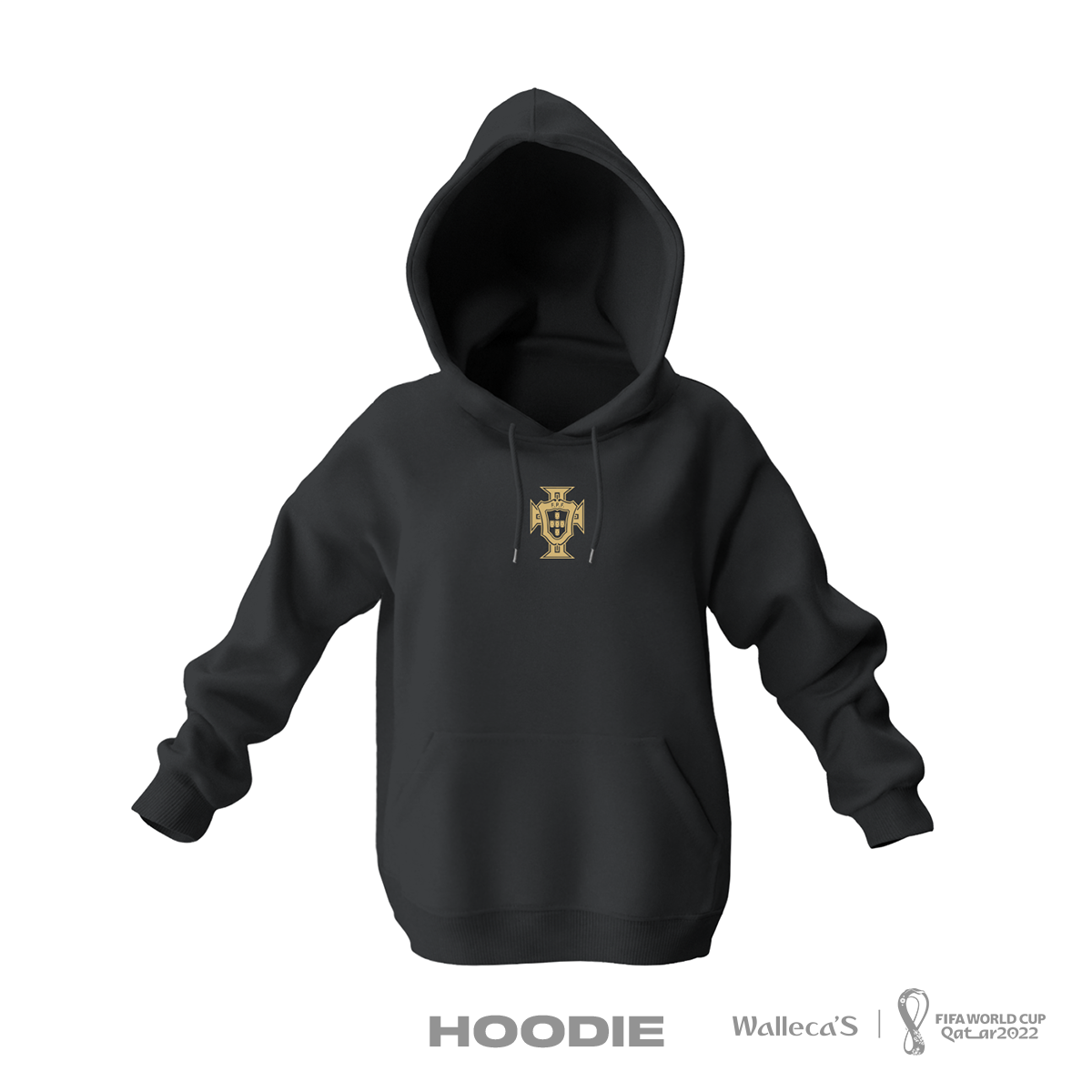 Portekiz: Gold Edition Kapüşonlu Hoodie