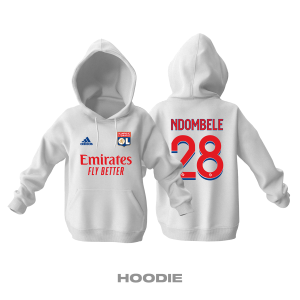 Olympique Lyonnais: Home Edition 2021/2022 Kapüşonlu Hoodie
