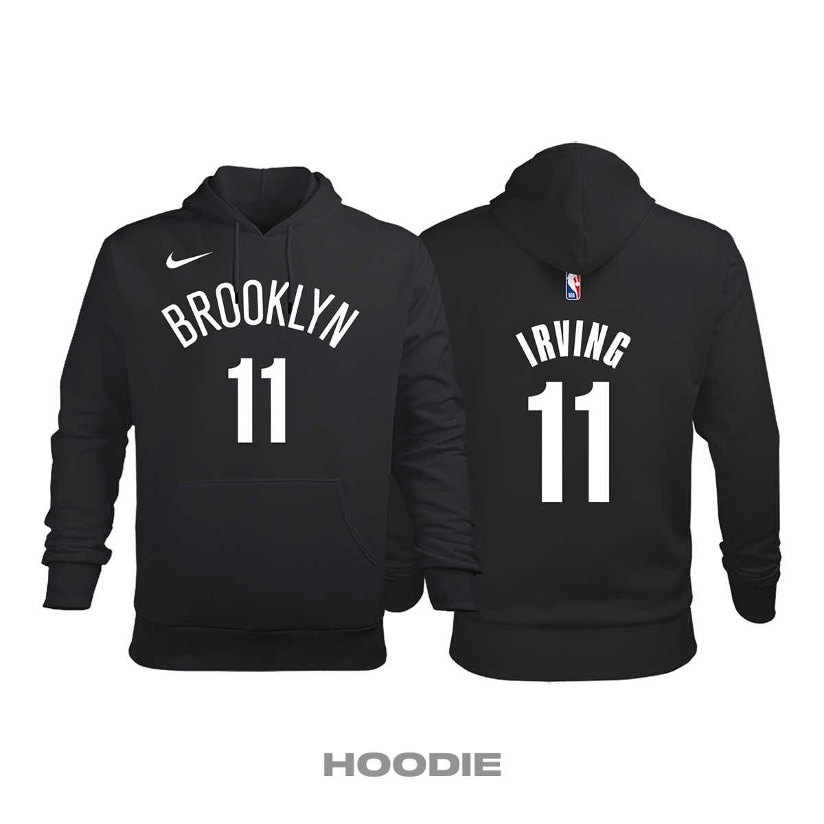 Brooklyn Nets: City Edition 2018/2019 Kapüşonlu Hoodie