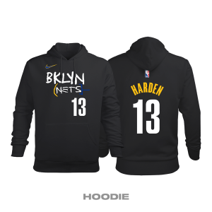 Brooklyn Nets: City Edition 2020/2021 Kapüşonlu Hoodie