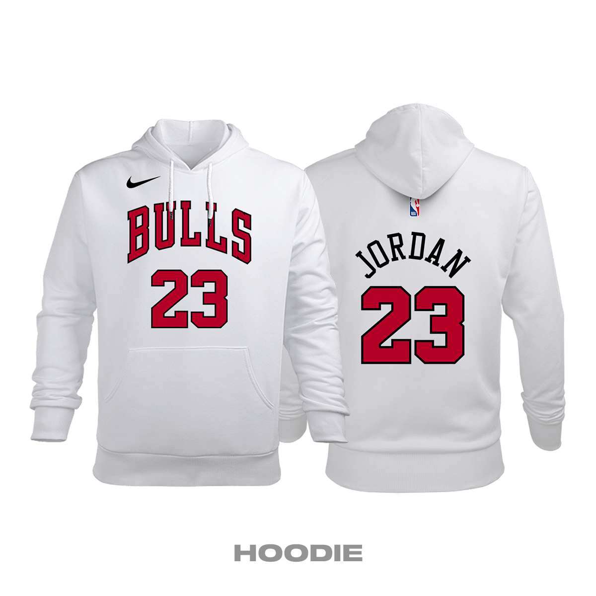 Chicago Bulls: Association Edition 2017/2018 Kapüşonlu Hoodie