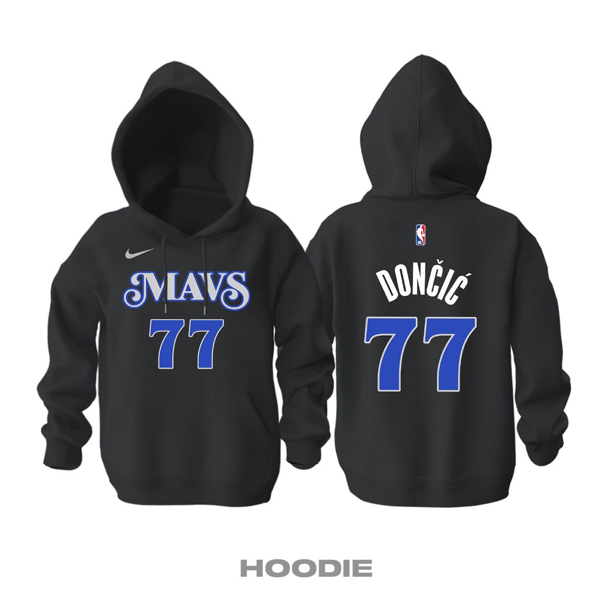 Dallas Mavericks: City Edition 2023/2024 Kapüşonlu Hoodie