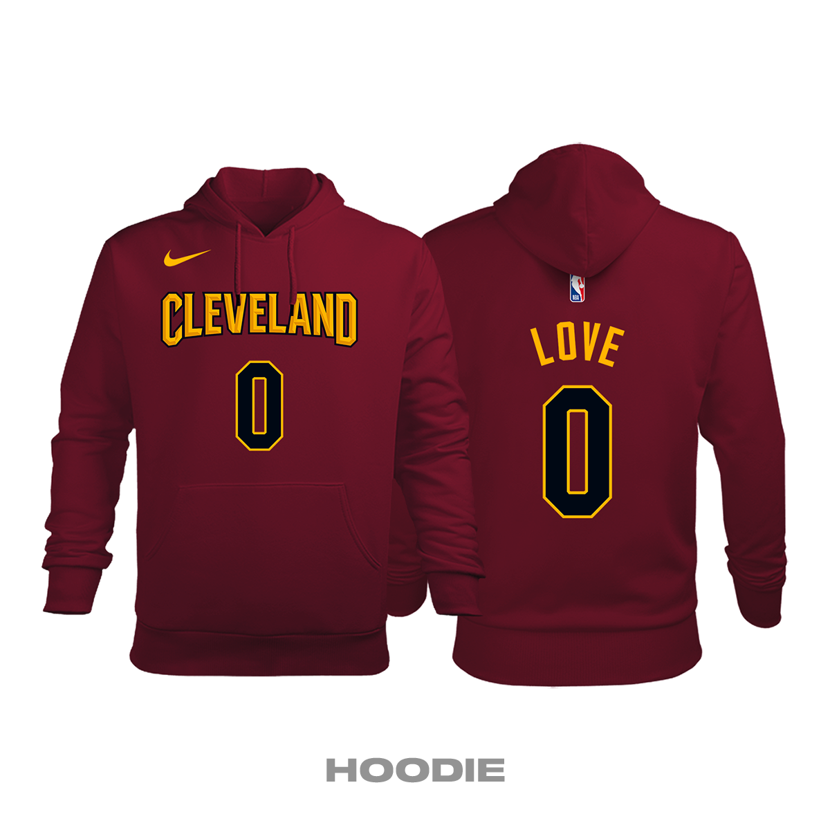 Cleveland Cavaliers: Icon Edition 2017/2018 Kapüşonlu Hoodie