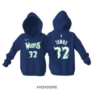 Minnesota Timberwolves: City Edition 2021/2022 Kapüşonlu Hoodie