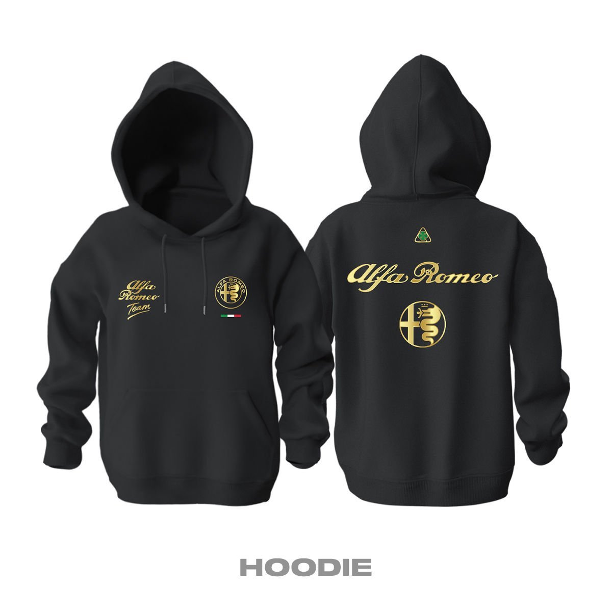 Team Alfa Romeo: Gold Edition 2025 Kapüşonlu Hoodie