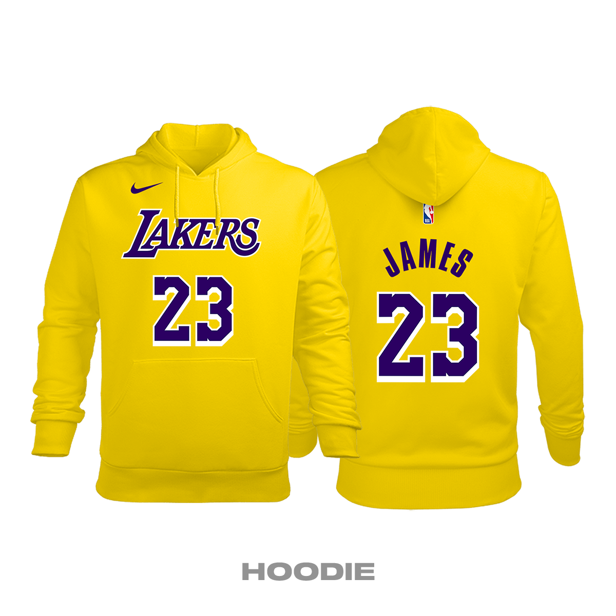 Los Angeles Lakers: Icon Edition 2018/2019 Kapüşonlu Hoodie