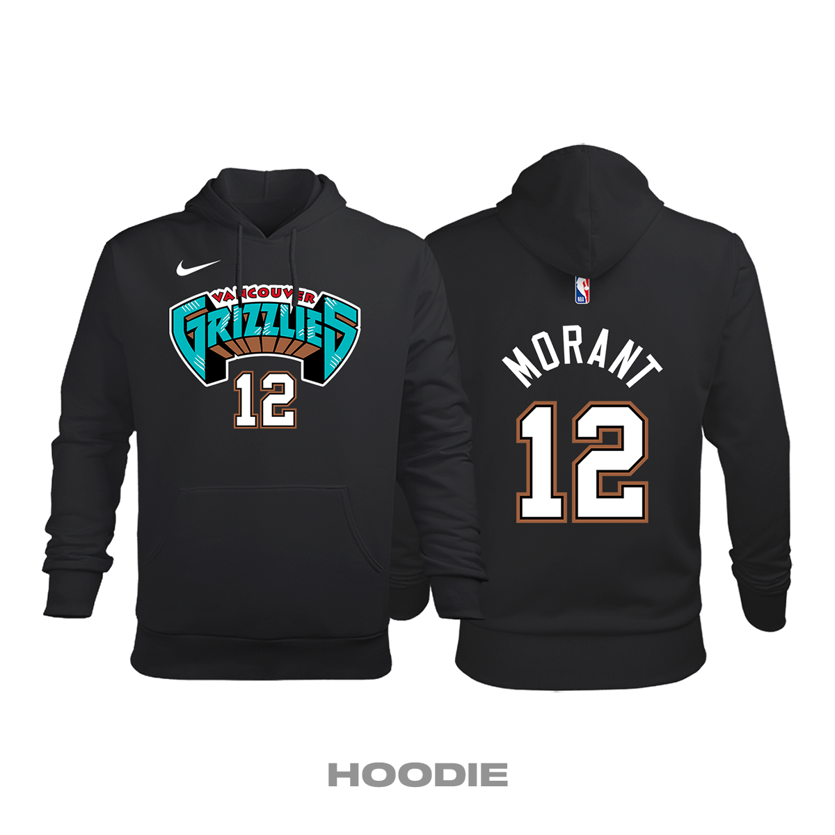 Memphis Grizzlies: City Edition 1995/1996 Kapüşonlu Hoodie