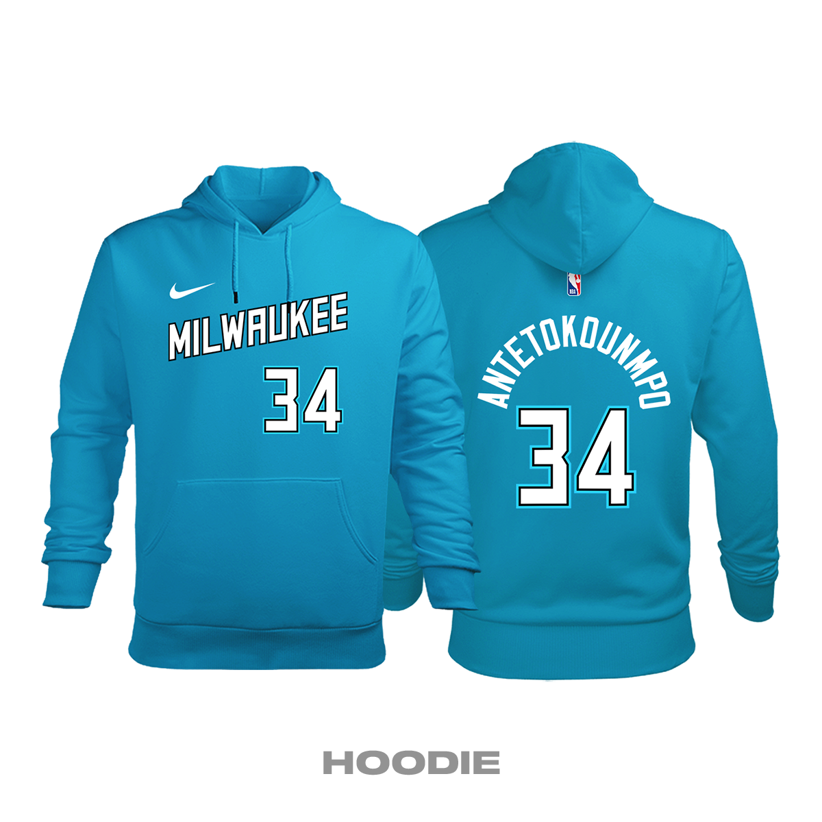 Milwaukee Bucks: City Edition 2020/2021 Kapüşonlu Hoodie