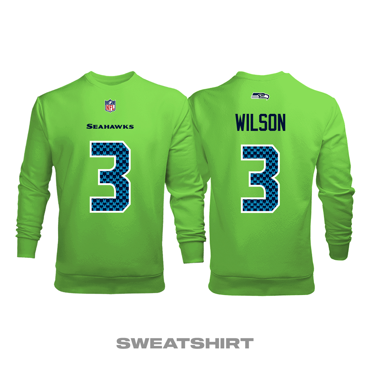 Seattle Seahawks: Neon Green Edition 2020/2021 Sweatshirt