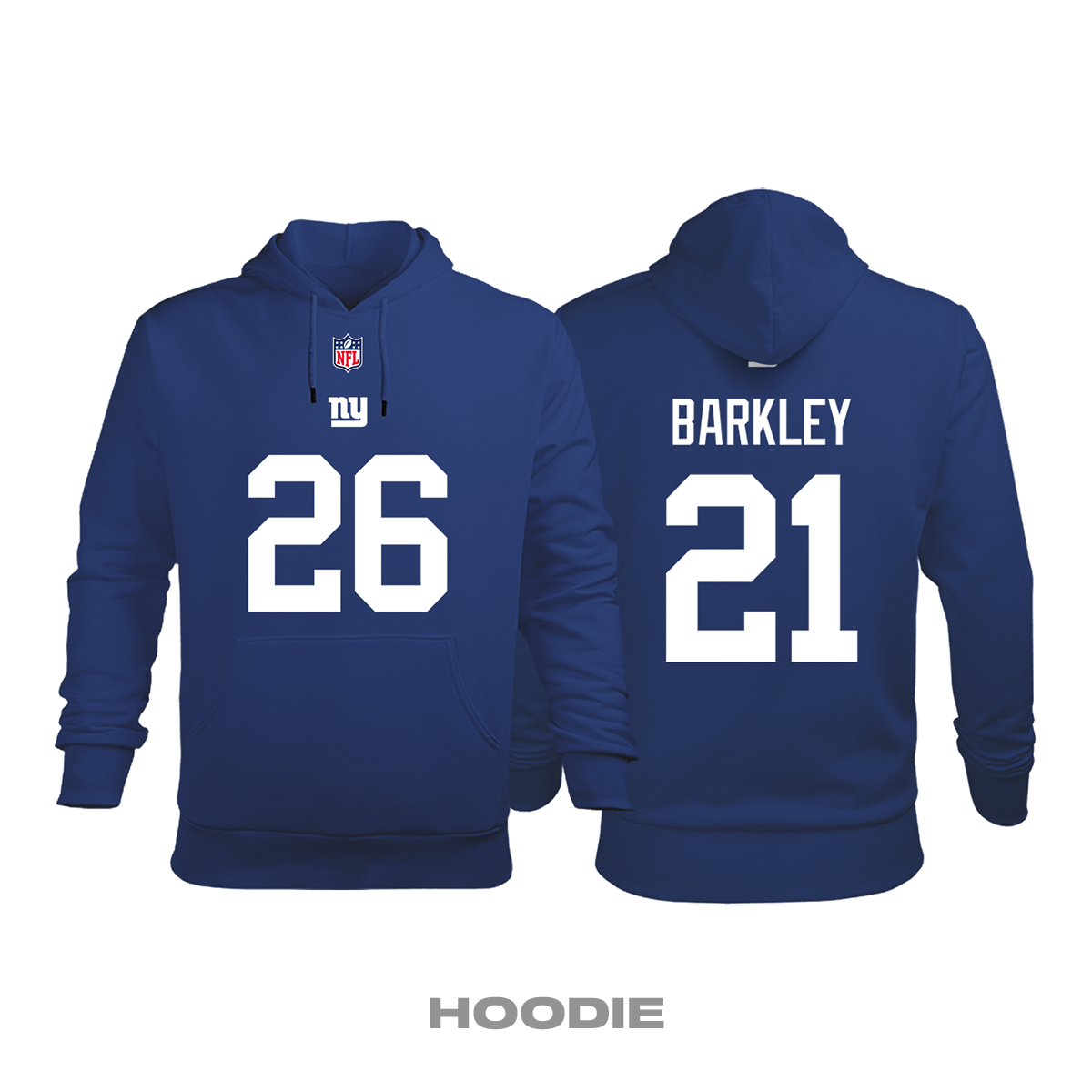 New York Giants: Home Edition 2020/2021 Kapüşonlu Hoodie XS