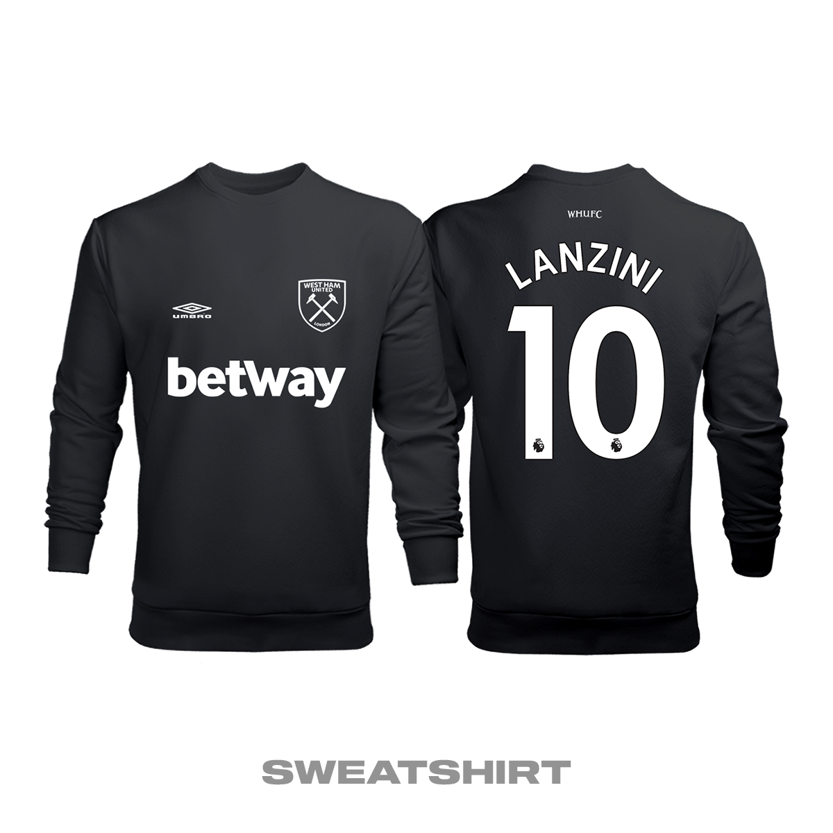 West Ham United: Third Edition 2021/2022 Sweatshirt